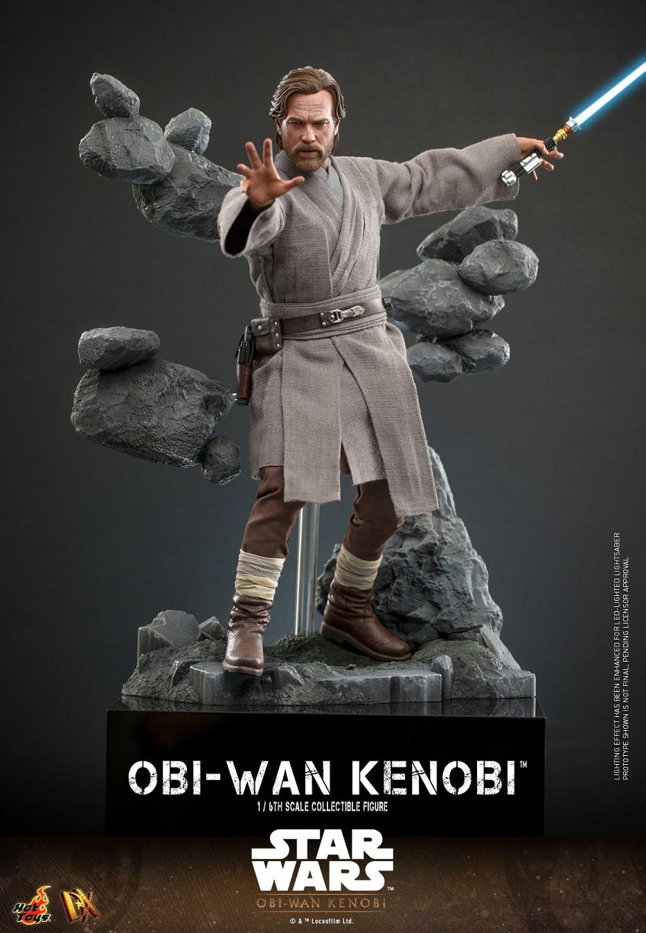 Star Wars: Obi-Wan Kenobi 1/6th Obi-Wan Kenobi Collectible Figure Hot Toys Obi-wa54
