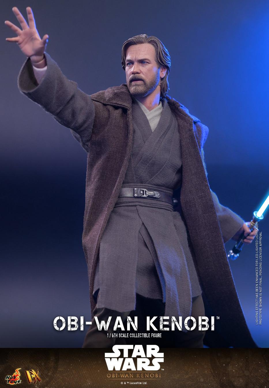 Star Wars: Obi-Wan Kenobi 1/6th Obi-Wan Kenobi Collectible Figure Hot Toys Obi-wa55