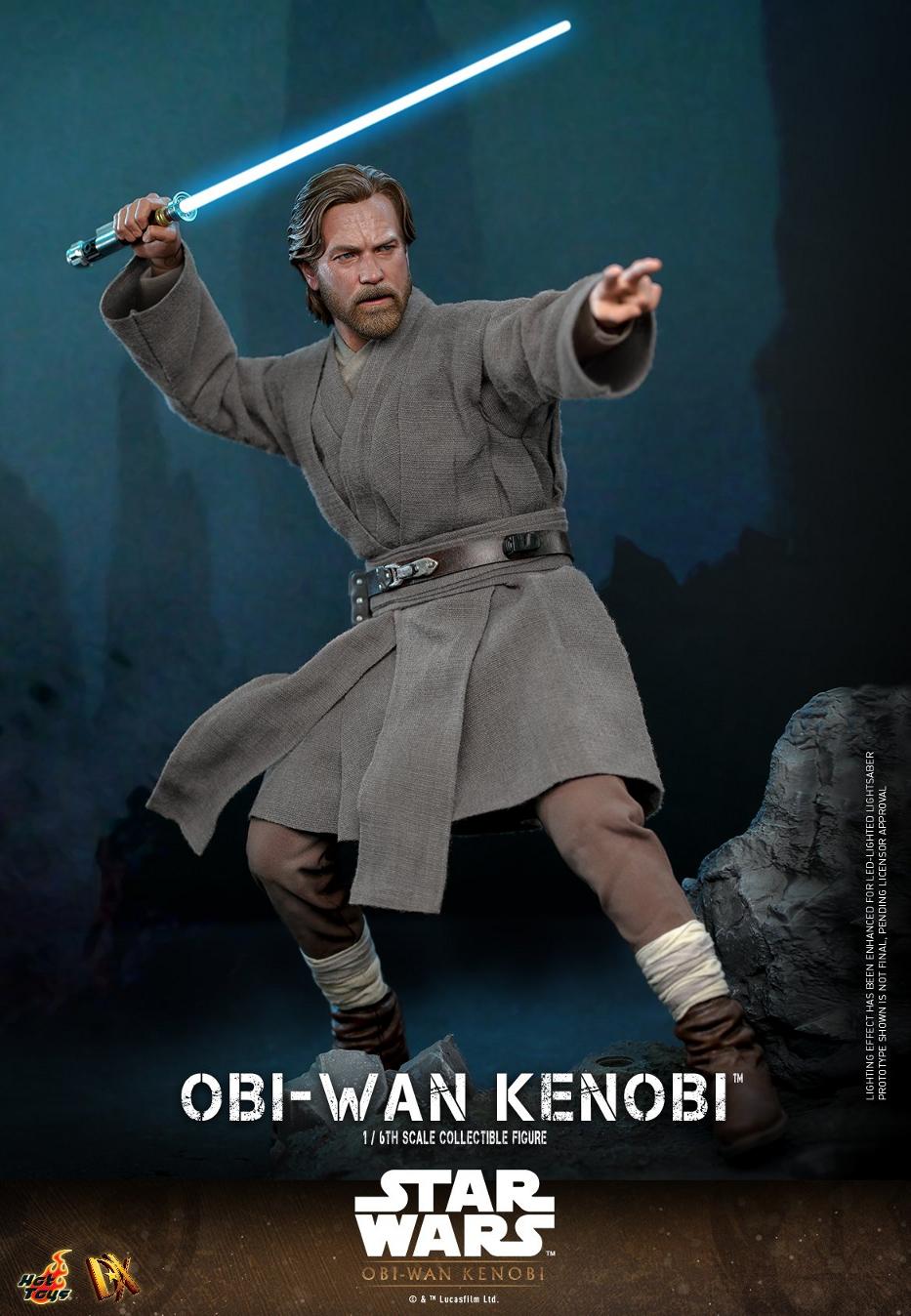 Star Wars: Obi-Wan Kenobi 1/6th Obi-Wan Kenobi Collectible Figure Hot Toys Obi-wa56