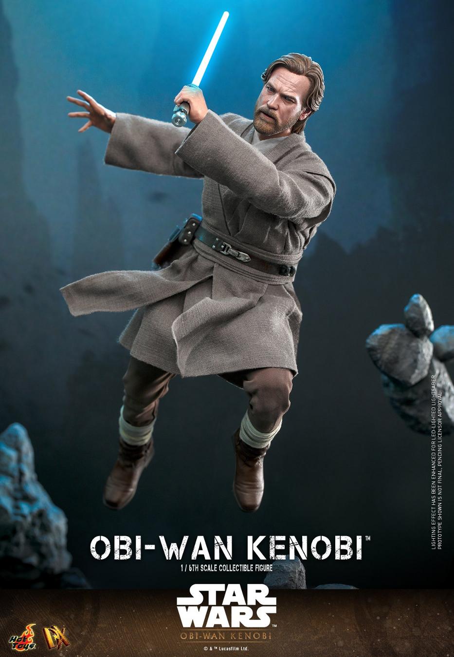 Star Wars: Obi-Wan Kenobi 1/6th Obi-Wan Kenobi Collectible Figure Hot Toys Obi-wa58