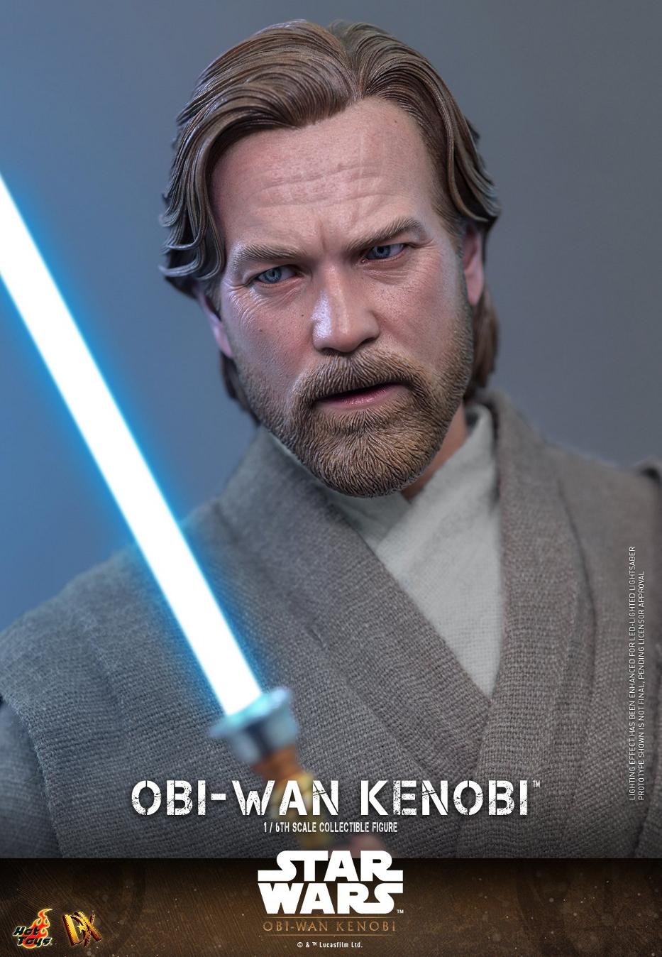 Star Wars: Obi-Wan Kenobi 1/6th Obi-Wan Kenobi Collectible Figure Hot Toys Obi-wa60