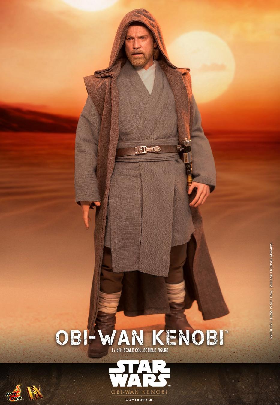 Star Wars: Obi-Wan Kenobi 1/6th Obi-Wan Kenobi Collectible Figure Hot Toys Obi-wa61