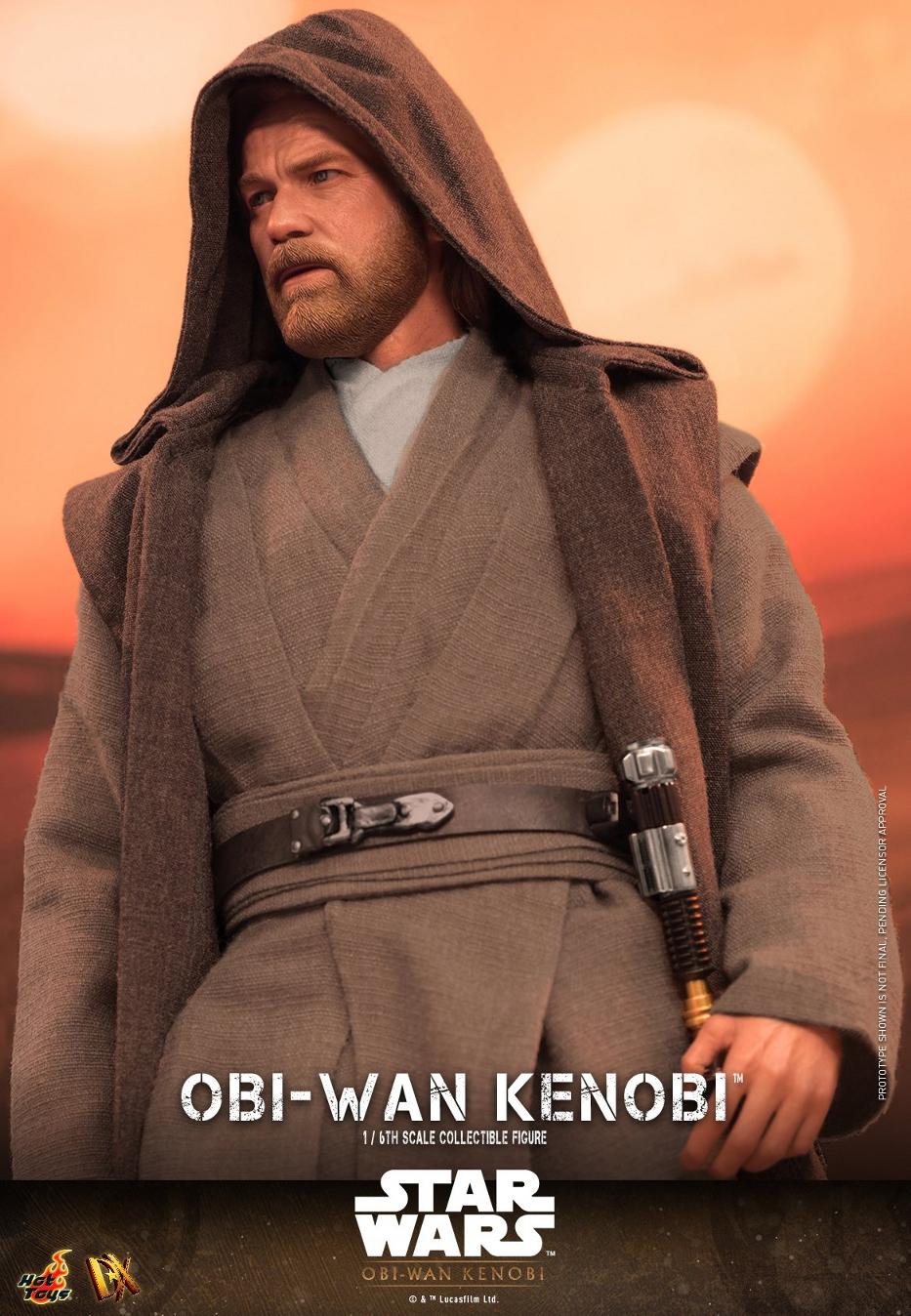 Star Wars: Obi-Wan Kenobi 1/6th Obi-Wan Kenobi Collectible Figure Hot Toys Obi-wa62