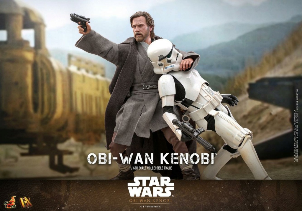 Star Wars: Obi-Wan Kenobi 1/6th Obi-Wan Kenobi Collectible Figure Hot Toys Obi-wa63