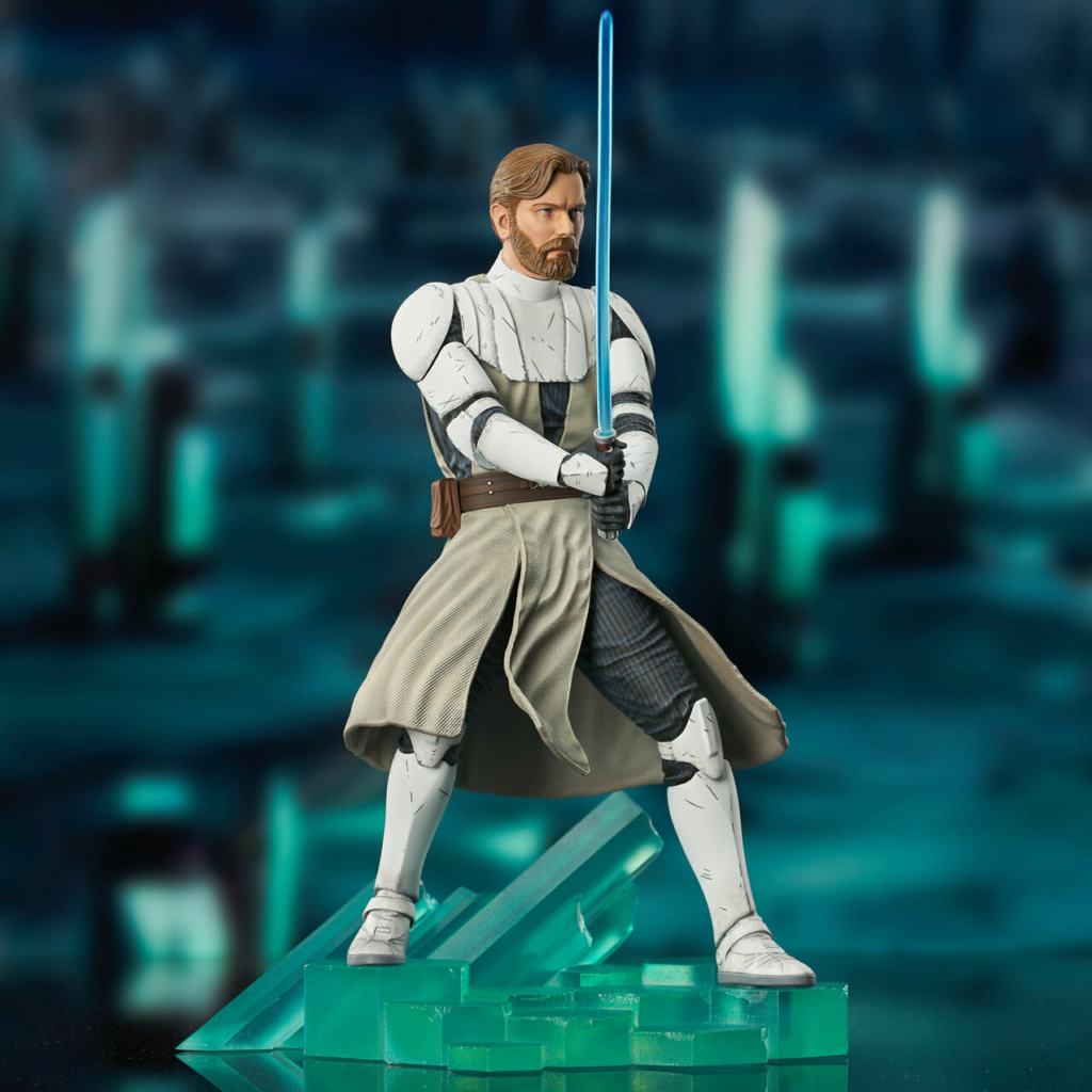 General Obi Wan Kenobi TCW Premier Collection Statue G Giant Obiwan12