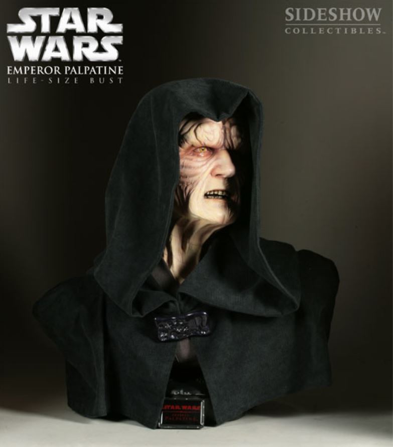 Palpatine Emperor Life Size Bust - Sideshow Collectibles Palpat34