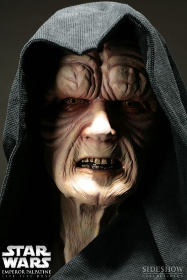 Palpatine Emperor Life Size Bust - Sideshow Collectibles Palpat37