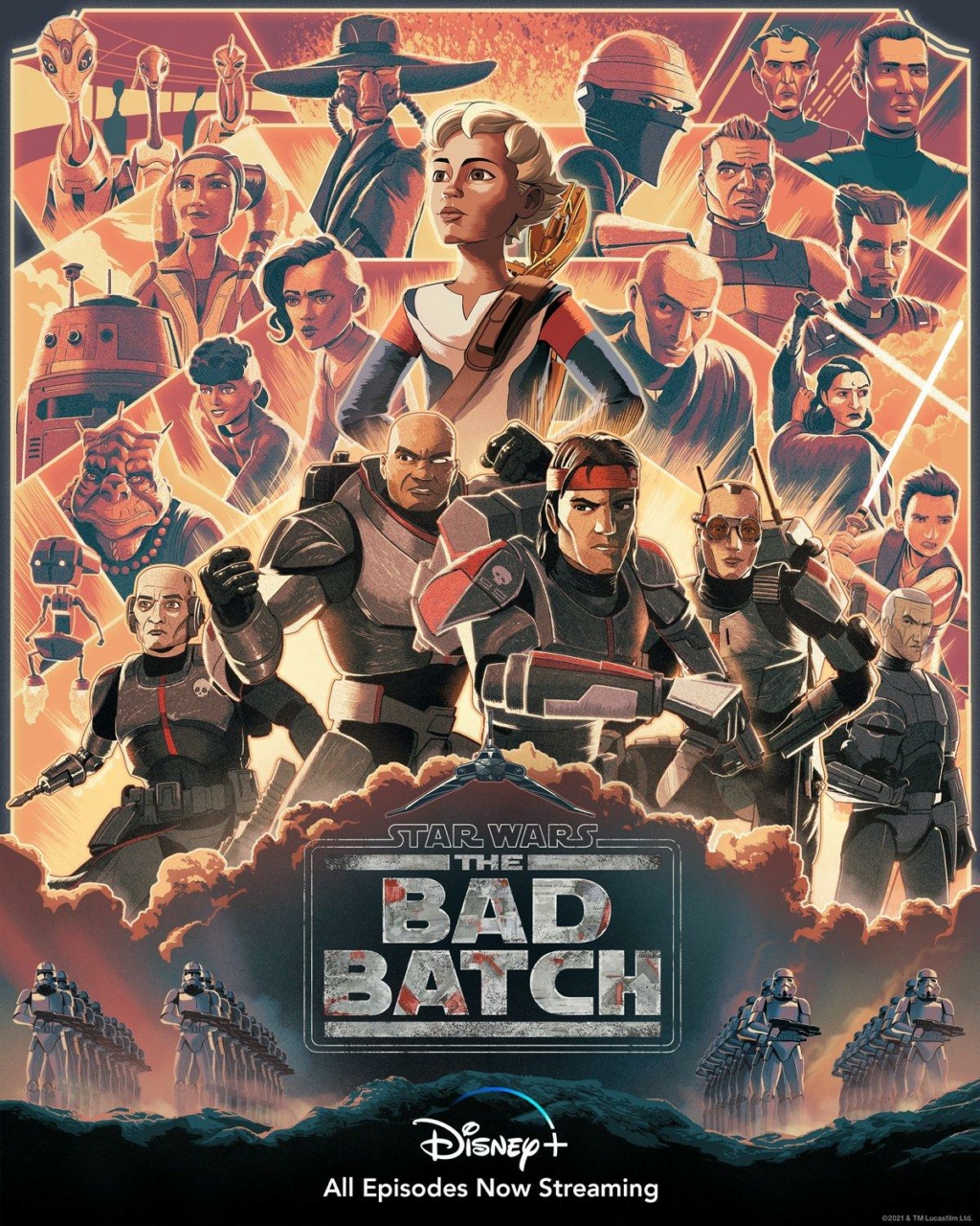 Star Wars The Bad Batch : Les NOUVELLES de la saison 1 Poste123