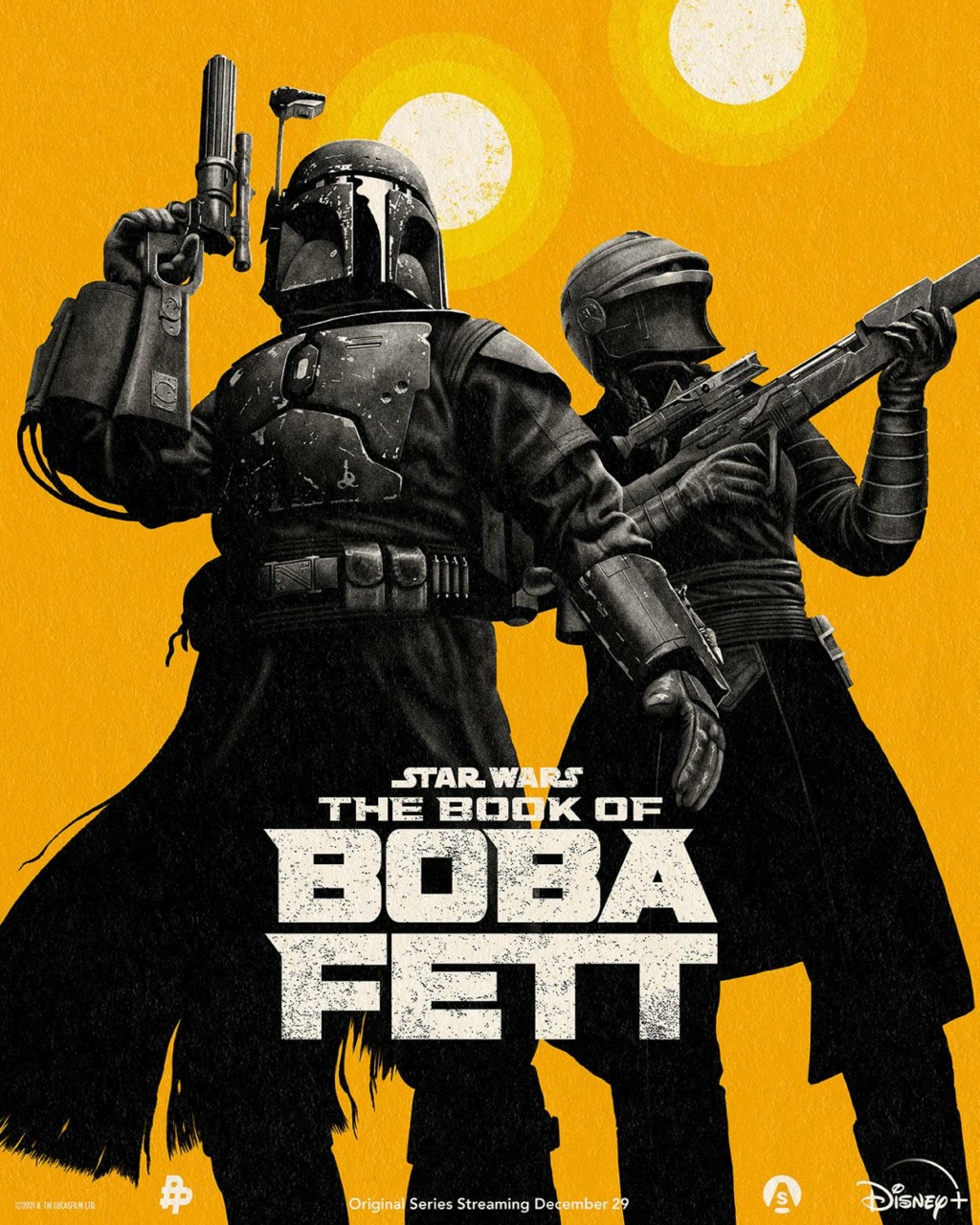 Star Wars Le Livre de Boba Fett - Les Artworks promo Poste138