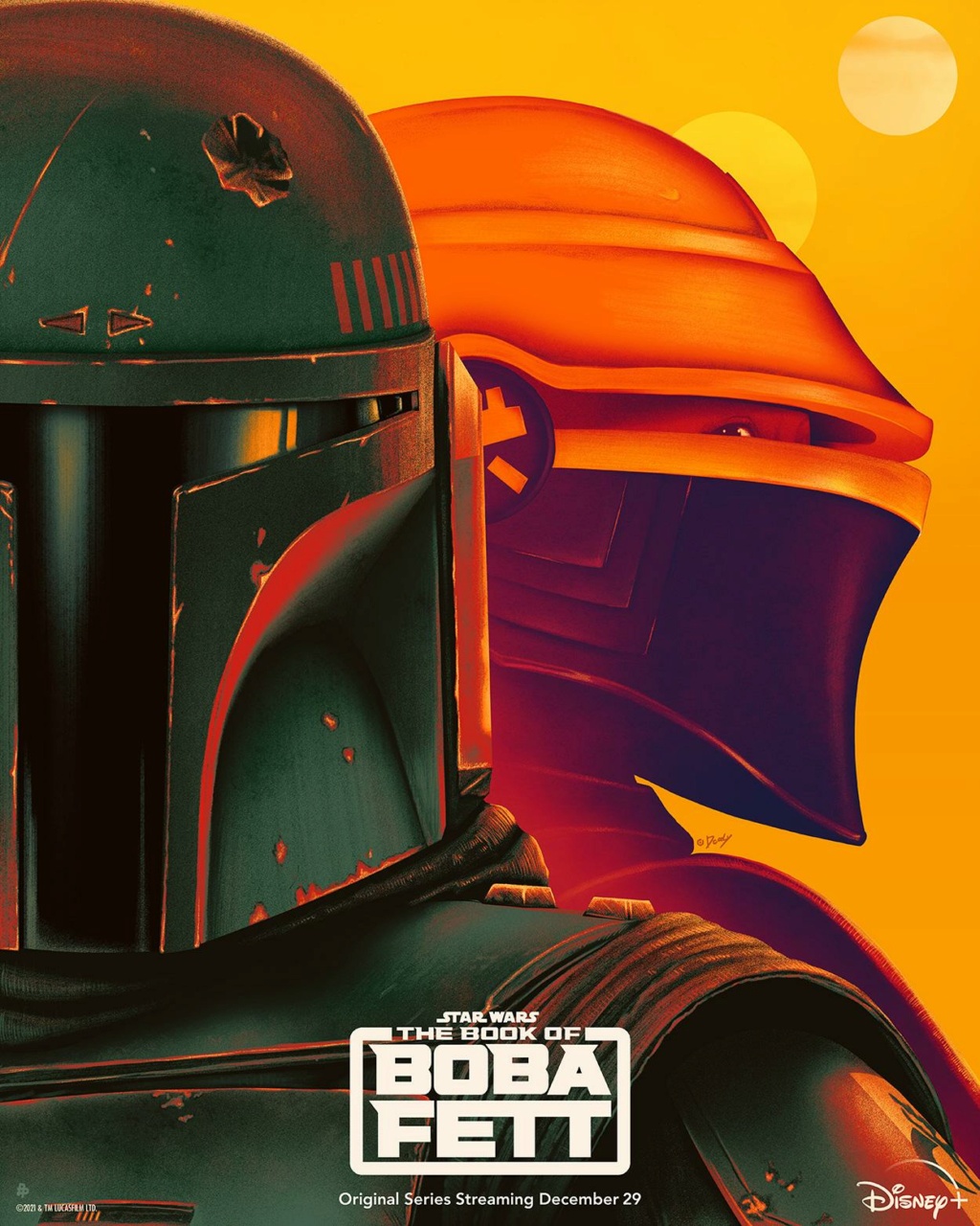 Star Wars Le Livre de Boba Fett - Les Artworks promo Poste141