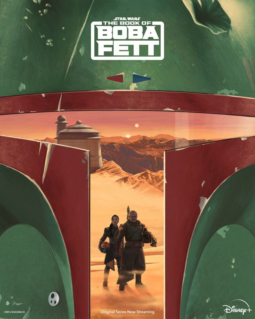 Star Wars Le Livre de Boba Fett - Les Artworks promo Poste142