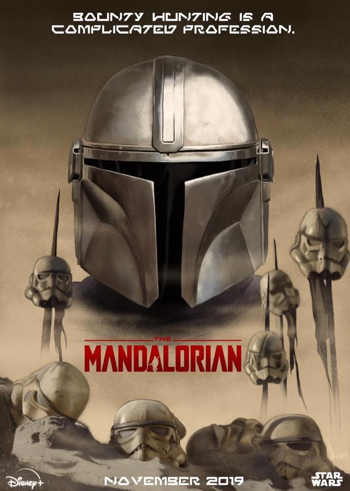 Teaser Poster Video FanMade Star Wars The Mandalorian Poster20