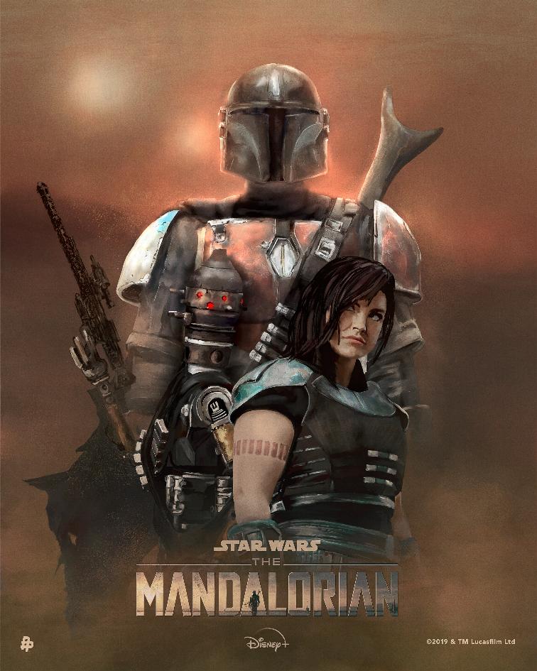 Teaser Poster Video FanMade Star Wars The Mandalorian - Page 2 Poster32