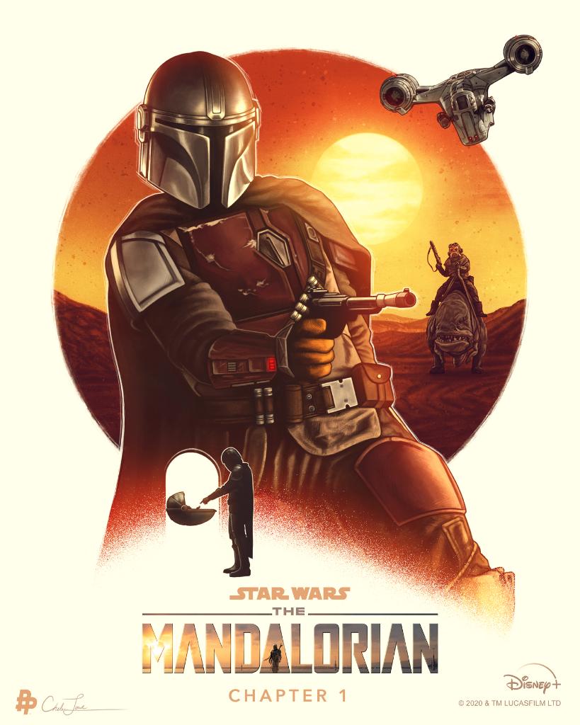 Teaser Poster Video FanMade Star Wars The Mandalorian Poster77