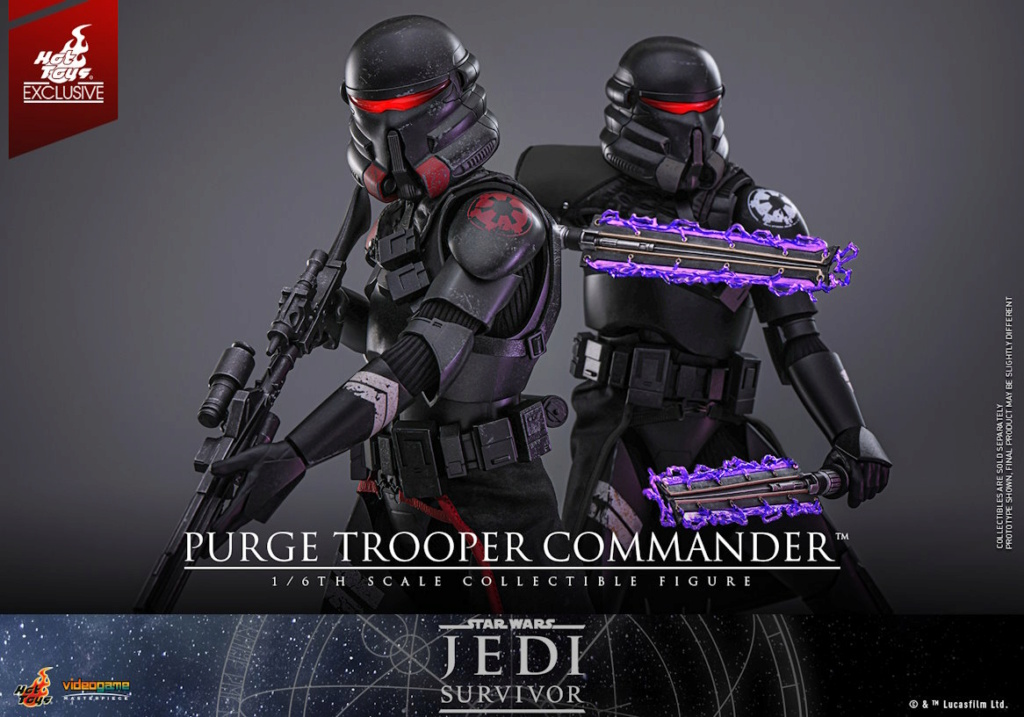 Star Wars Jedi Survivor Purge Trooper Commander Collectible Figure Hot Toys Purge_64