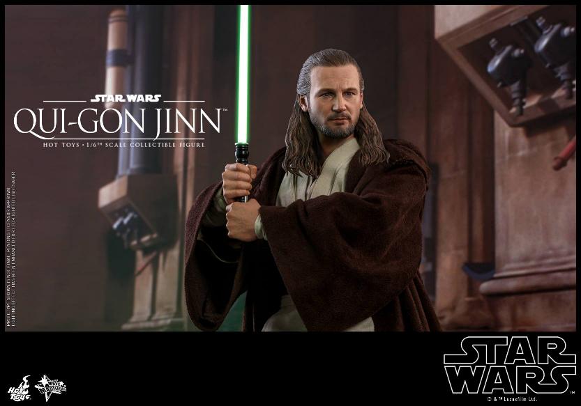 SW Episode I 1/6th Qui-Gon Jinn Collectible Figure HOT TOYS Qui-go10