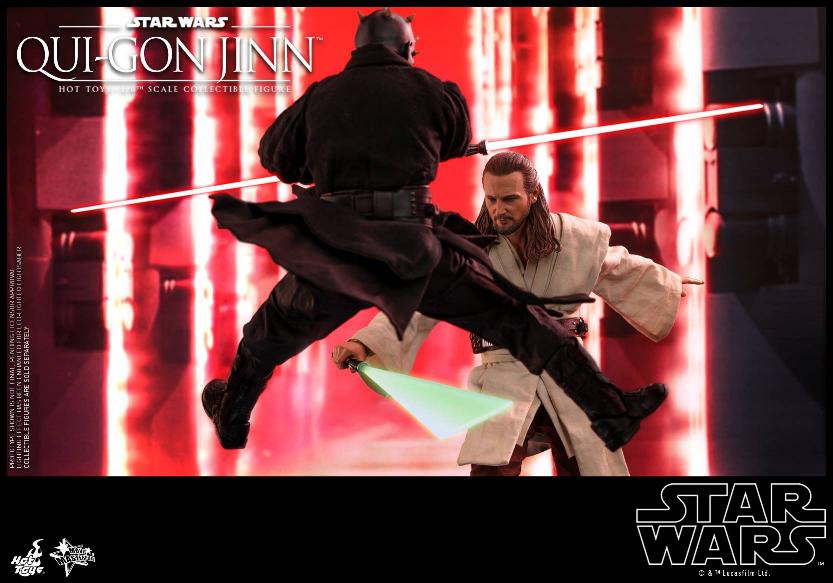 SW Episode I 1/6th Qui-Gon Jinn Collectible Figure HOT TOYS Qui-go21