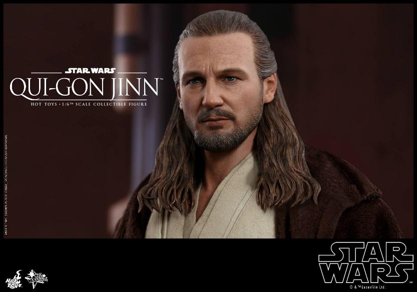 SW Episode I 1/6th Qui-Gon Jinn Collectible Figure HOT TOYS Qui-go26