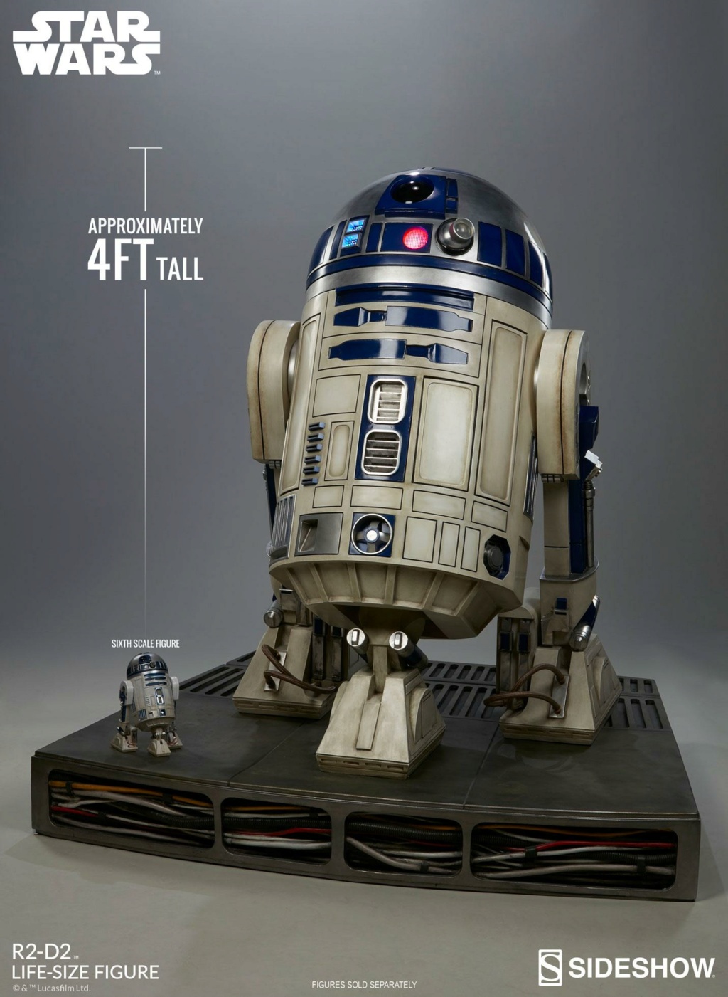 R2-D2 Life-Size Figure (2022) - Sideshow Collectibles R2-d2-13