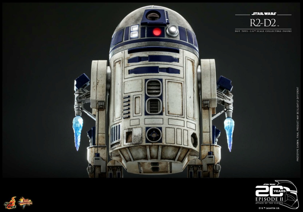Star Wars Ep. II Attack of the Clones - 1/6th R2-D2 Collectible Hot Toys R2d2_e28