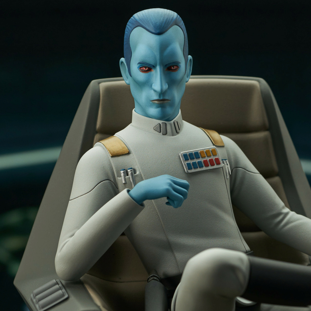 Star Wars Rebels Thrawn on Throne Premier Collection 1:7 Scale Statue Rebels23