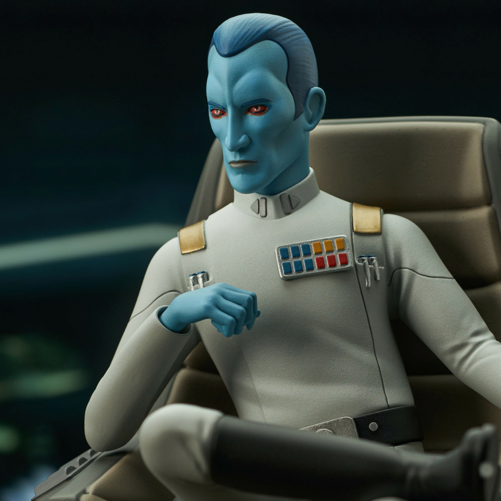 Star Wars Rebels Thrawn on Throne Premier Collection 1:7 Scale Statue Rebels26