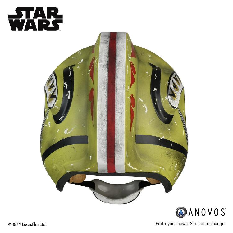 ANOVOS STAR WARS Red Leader Rebel Pilot Helmet Accessory Red_le12