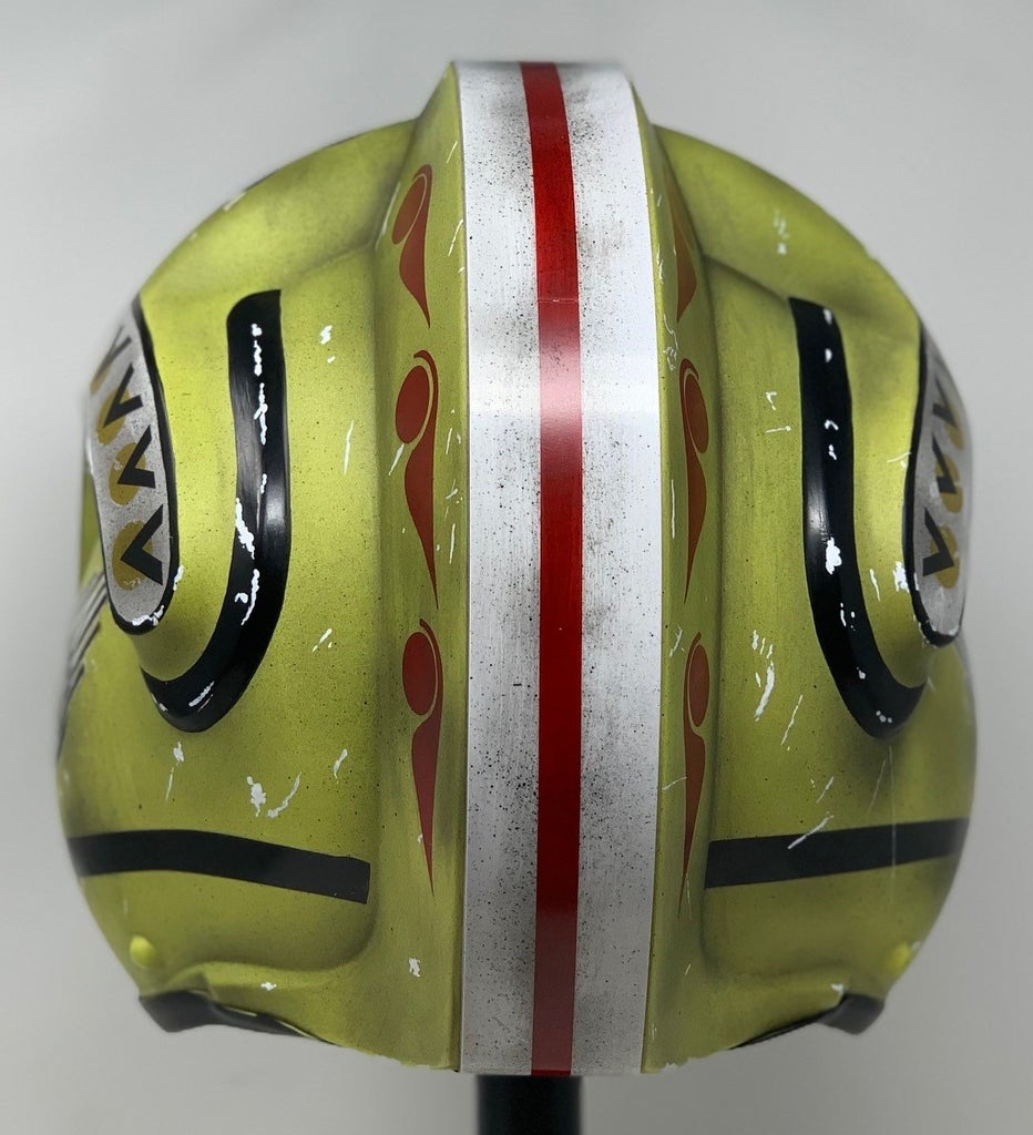 RED LEADER X-WING HELMET - Star Wars Denuo Novo Red_le19