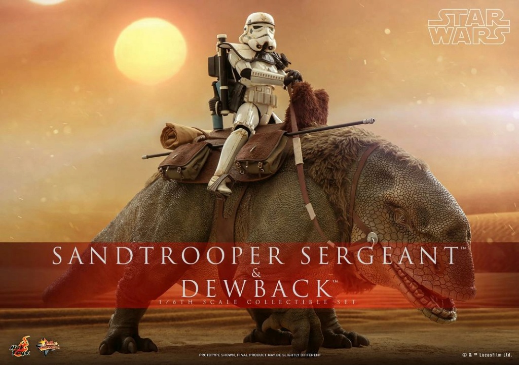 Sandtrooper and Dewback Sixth Scale Figure Set - Hot Toys Sandtr58