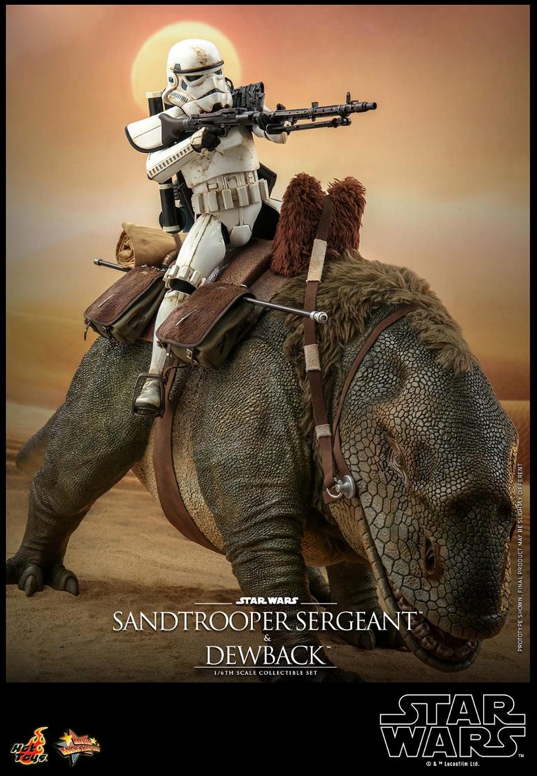 Sandtrooper and Dewback Sixth Scale Figure Set - Hot Toys Sandtr61