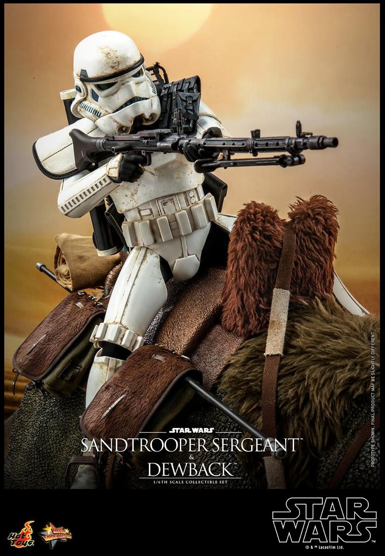 Sandtrooper and Dewback Sixth Scale Figure Set - Hot Toys Sandtr67