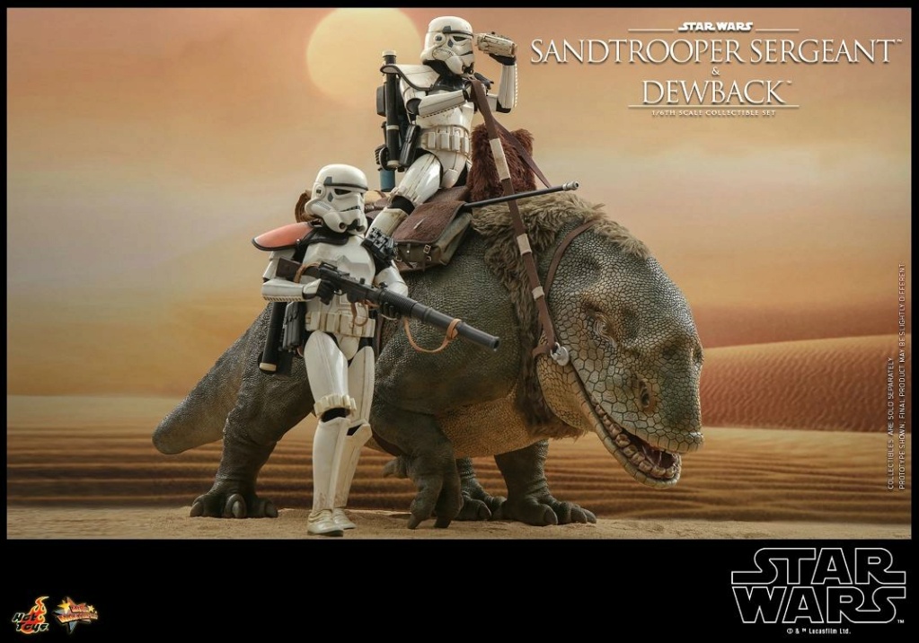 Sandtrooper and Dewback Sixth Scale Figure Set - Hot Toys Sandtr68