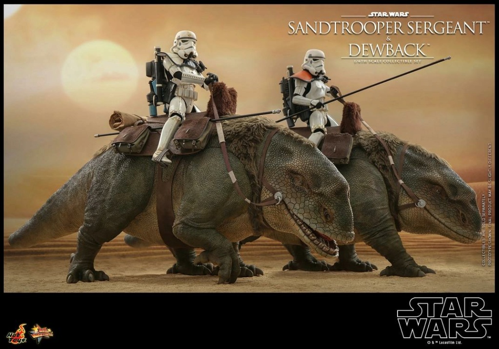 Sandtrooper and Dewback Sixth Scale Figure Set - Hot Toys Sandtr69