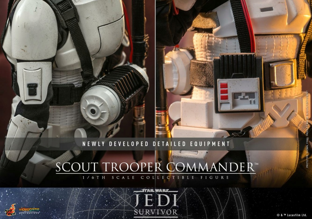 Star Wars Jedi Survivor - 1/6th scale Scout Trooper Commander Collectible  Scout_56