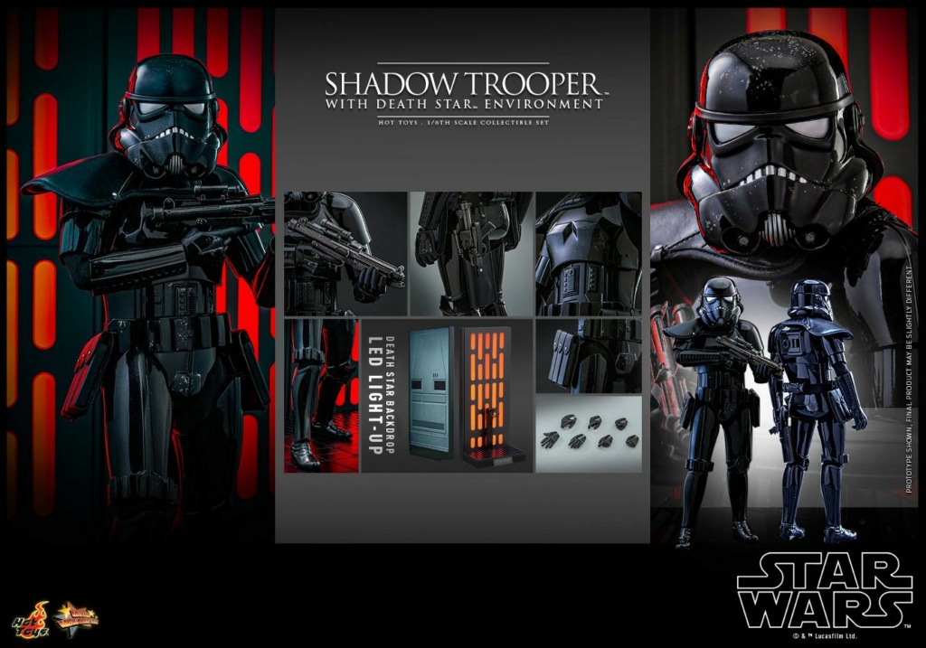 Shadow Trooper with Death Star Environment - Hot Toys Shadow41