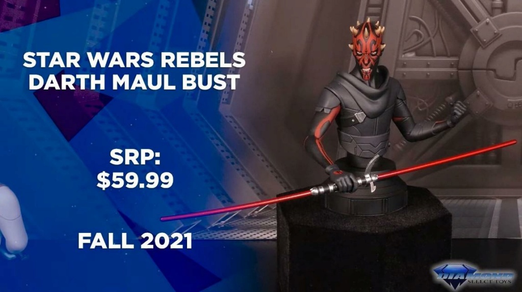 Darth Maul Mini Bust - Star Wars Rebels - Gentle Giant / DST Showca32