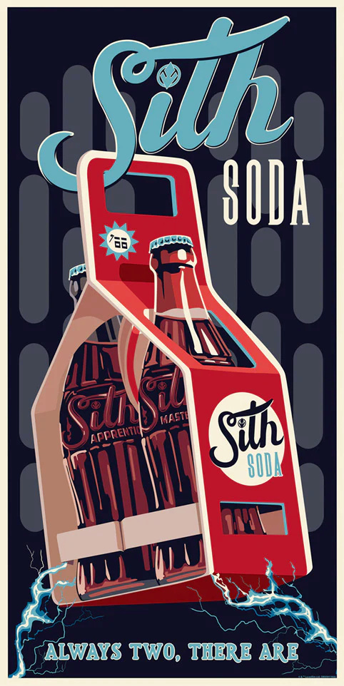 Sith Soda - Star Wars Artwork ACME Archives Sith_s10