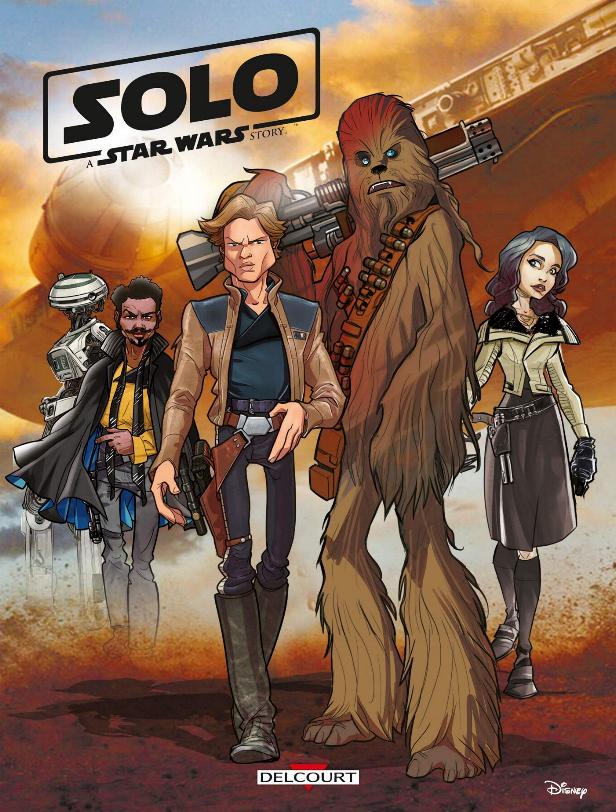 Star Wars Solo A Star Wars Story - Edition Jeunesse - DELCOURT Solo_027