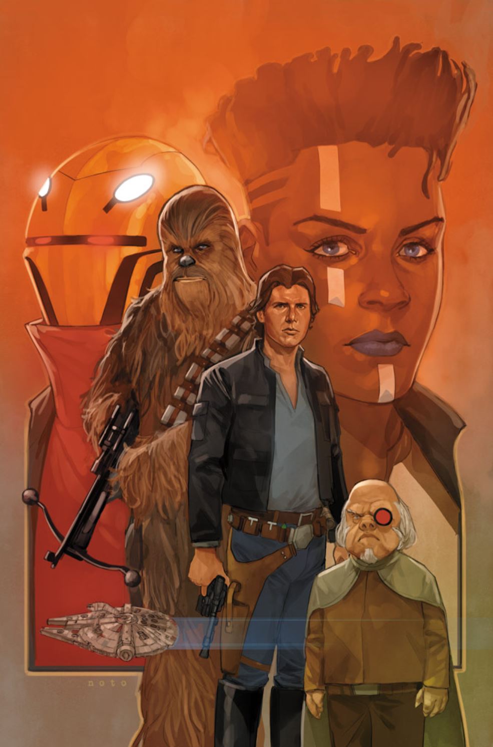 Star Wars Han Solo & Chewbacca - Marvel Star-115