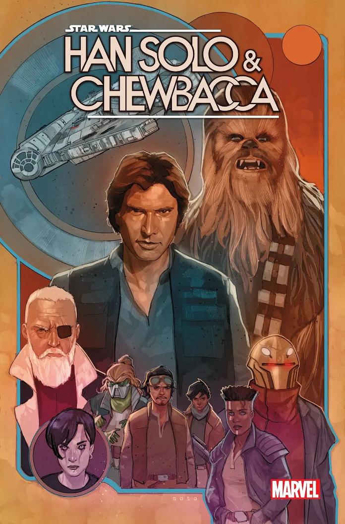 Star Wars Han Solo & Chewbacca - Marvel Star-123