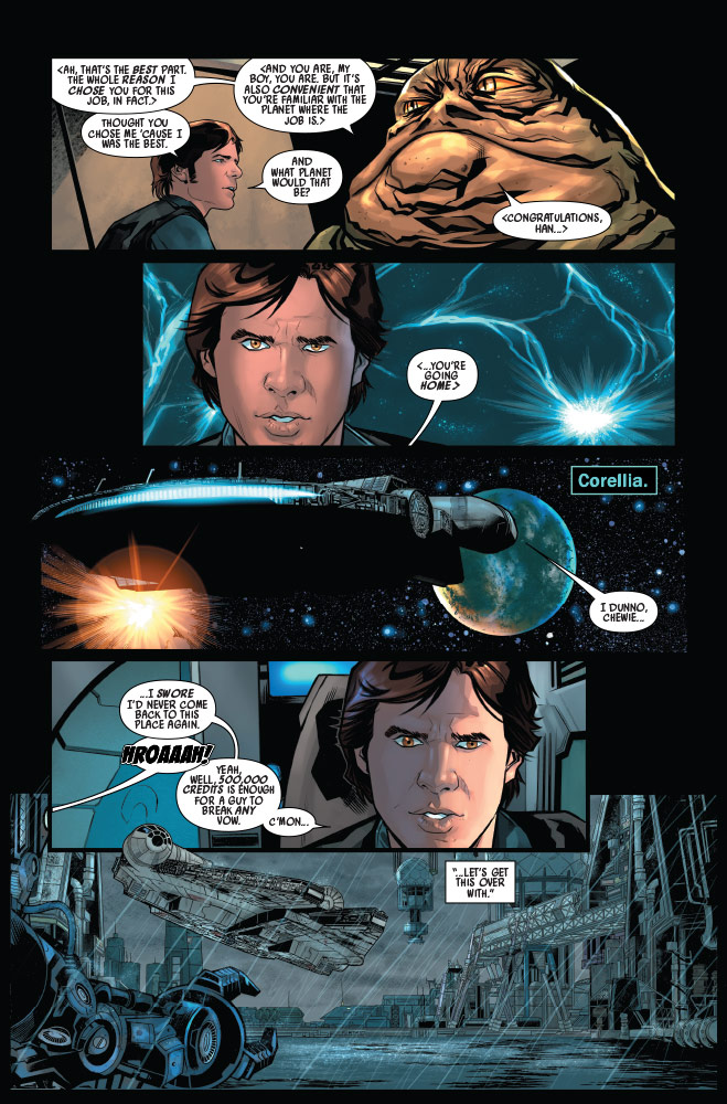 Star Wars Han Solo & Chewbacca - Marvel Star-w61