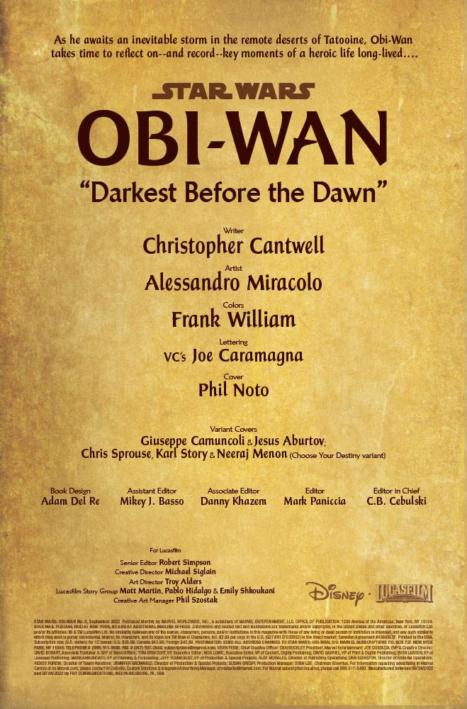 Star Wars Obi-Wan - Marvel Star-w92
