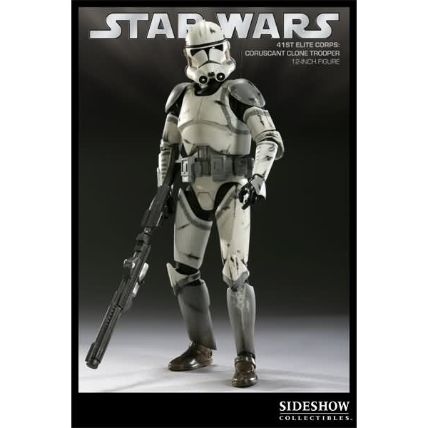 41st Elite Corps Coruscant Clone Trooper 12' Figure Sideshow Star_163