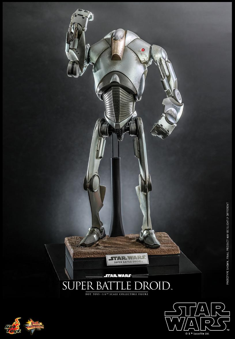 Star Wars Super Battle Droid Collectible Figure - AOTC - Hot Toys Super_13