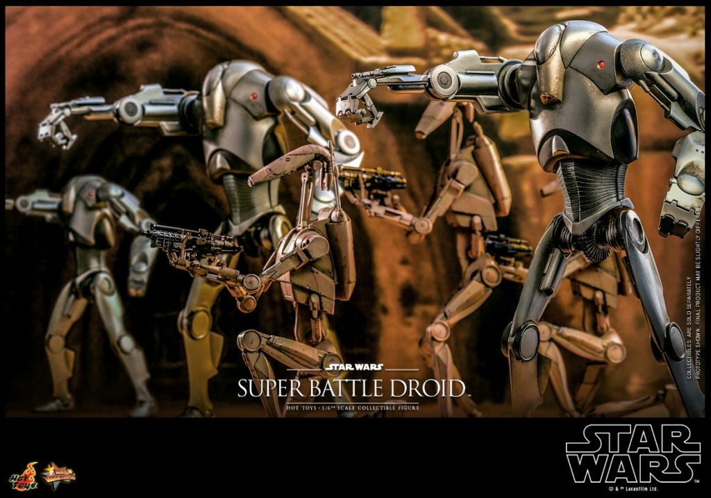 Star Wars Super Battle Droid Collectible Figure - AOTC - Hot Toys Super_15