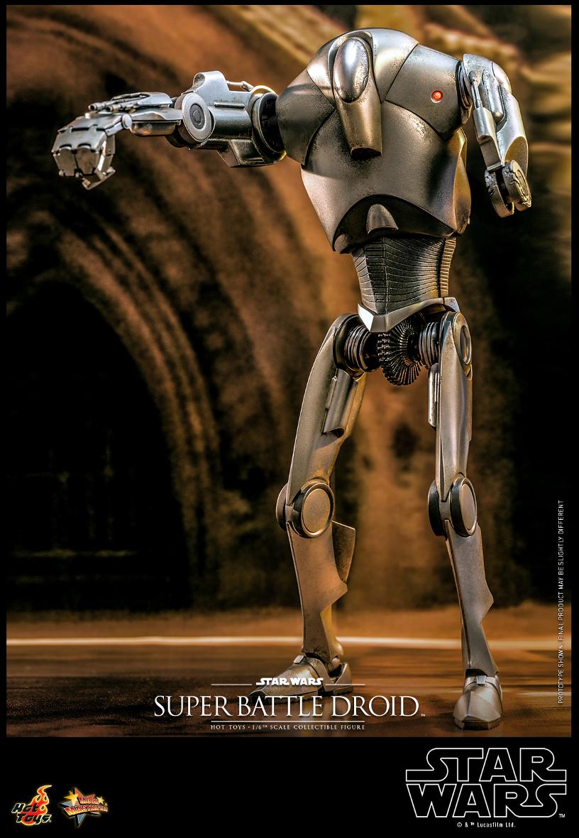 Star Wars Super Battle Droid Collectible Figure - AOTC - Hot Toys Super_17
