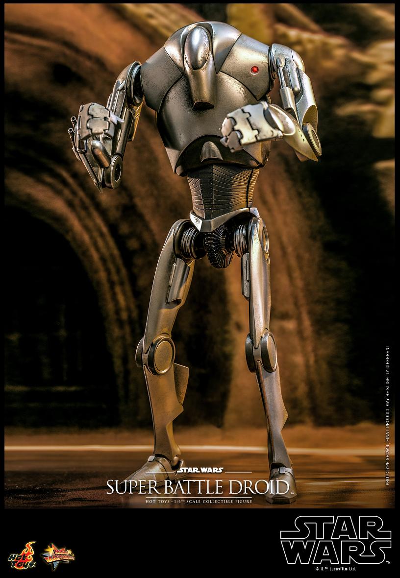 Star Wars Super Battle Droid Collectible Figure - AOTC - Hot Toys Super_19