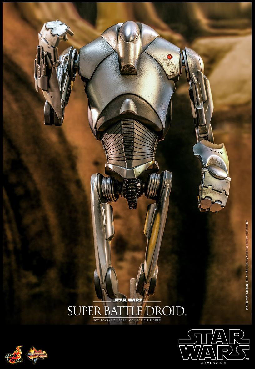 Star Wars Super Battle Droid Collectible Figure - AOTC - Hot Toys Super_20