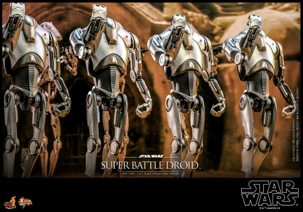 Star Wars Super Battle Droid Collectible Figure - AOTC - Hot Toys Super_21