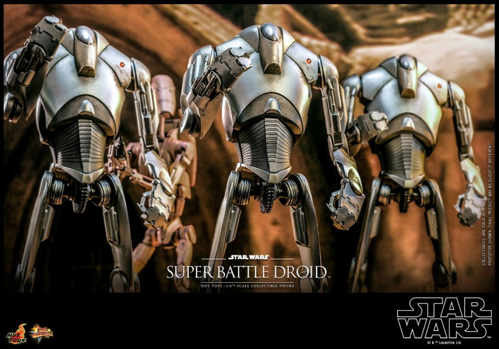 Star Wars Super Battle Droid Collectible Figure - AOTC - Hot Toys Super_22